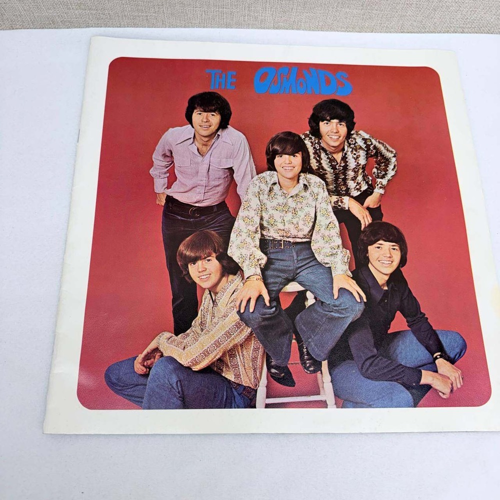 Vintage 1971 The Osmonds Photo Book Donny Osmond Osbro Productions Memorabilia